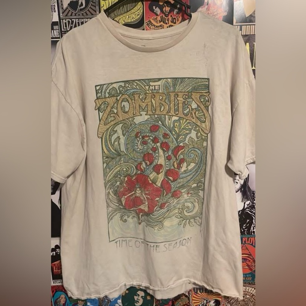 The Zombies Graphic T-Shirt - Cream